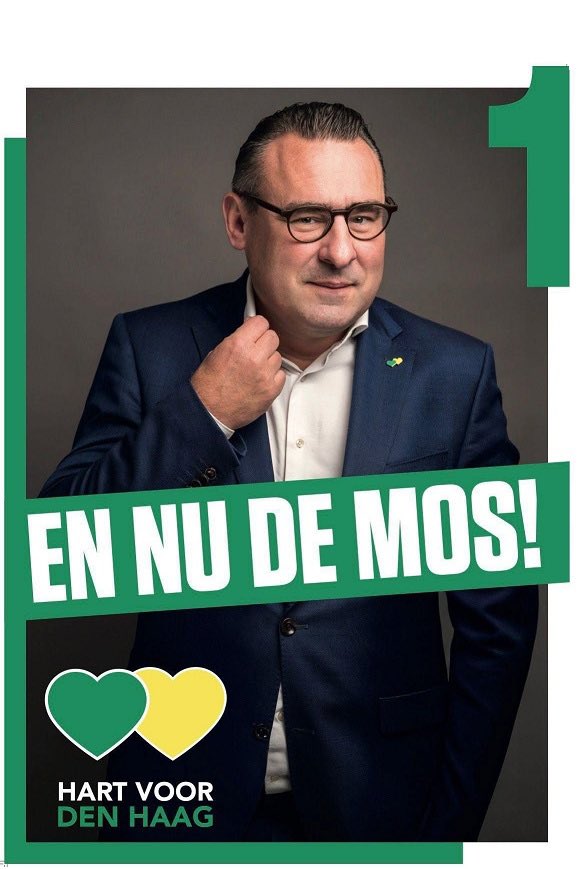 🎉 Kleur Den Haag groengeel! 💚💛
Bestel nu jouw Hart voor Den Haag-raamposter, hang ’m op en laat zien dat jij op 🗓️ 18 maart voor verandering kiest! Deel je foto/video met #EnNuDeMos en maak kans op mooie prijzen! 🎁 #GR2026 
👉 hartvoordenhaag.nl/poster/