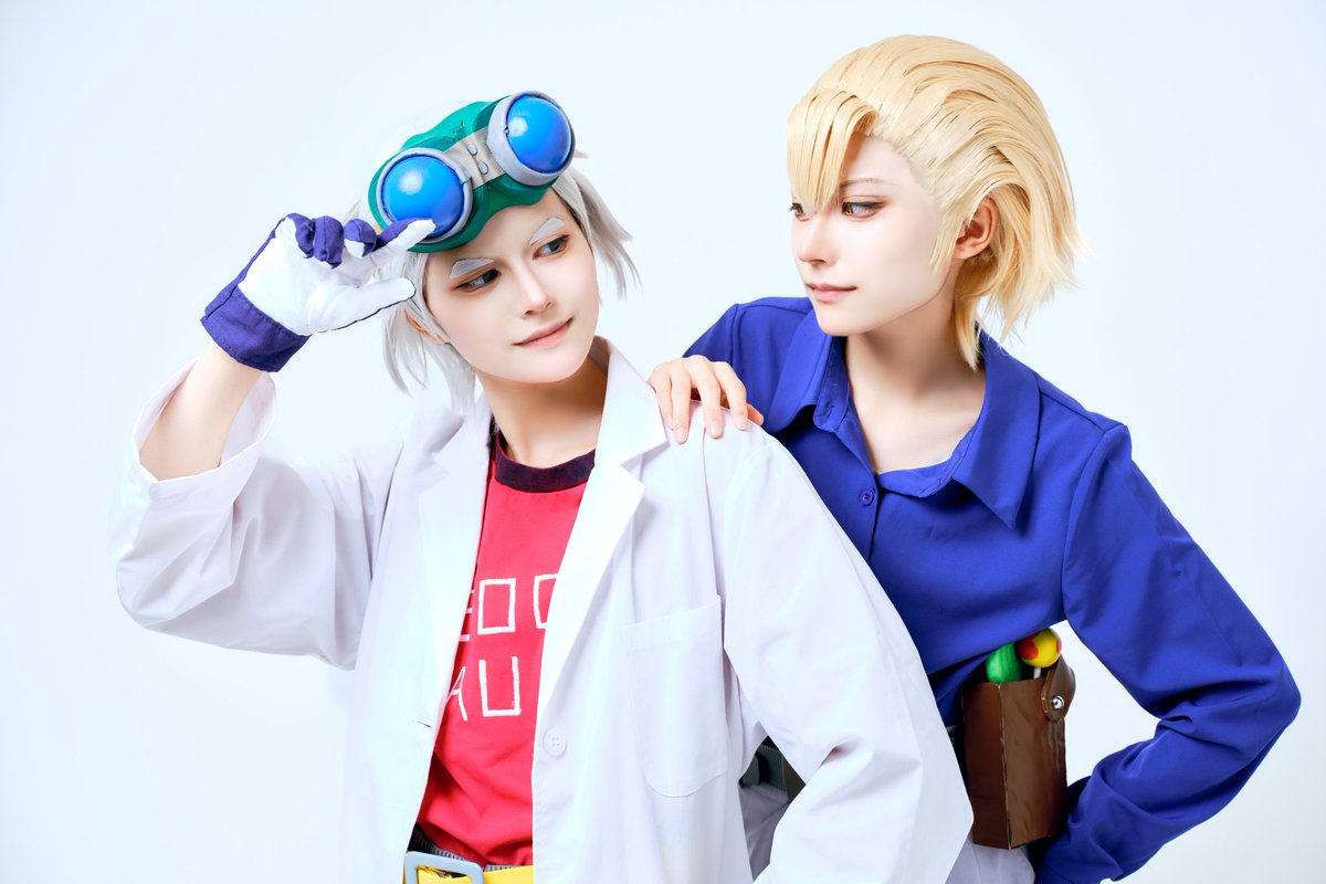 wakaba25cos's tweet photo. ⚠Cosplay / dcstコスプレ 🍭🥽

🍭『ｾﾞﾉ！こんなとこでなにしてるんだよ』
🥽『…！あぁ、ｽﾀﾝか！これはね……』

🥽▶@kureha25cos
📸▶カメラマンサービス
#ストーンワールドオフ
#コセット池袋オフ会 https://t.co/A7KEj6bfO0