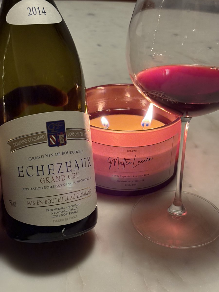 fredsirieix1's tweet image. Fred’s Wednesday Wine Club

Domaine Coquard Loison-Fleurot, Echezeaux, Grand Cru 2014

#FWWC (full review on Insta)

🕯️”By the fire” by ML candles