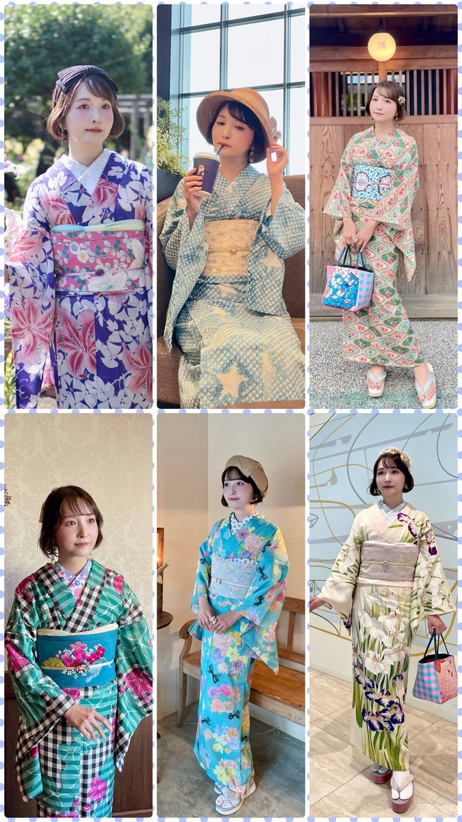 uchicoro's tweet photo. ギリギリ滑り込み‼️毎年恒例のまとめったータグありがたすぎる🙏✨まとめてると年末って気がするww着物を着る回数は減る一方だけどその分1回1回を丁寧に納得いくように着付けするのを心がけた1年でした😌来年も無理なく着る〜✨
#2025年着物まとめったー
#2025着物まとめったー
#着物まとめったー https://t.co/BbOz1QChgH