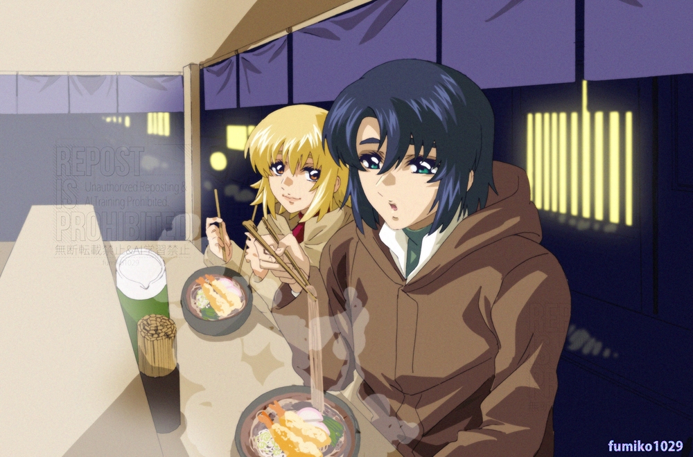 アスカガ立ち食い年越しそば的な…？🤔来年もまたよろしくお願いします😌良いお年を👋