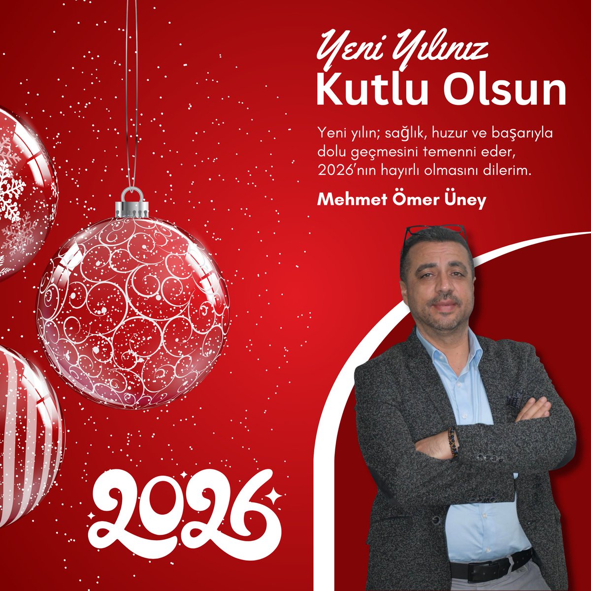 omer_uney's tweet image. Herkese mutlu yıllar dilerim. #2026yılı