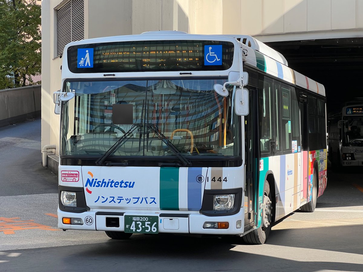 西鉄バス 西日本鉄道 壱岐自動車営業所 1444 福岡 200 か 4356