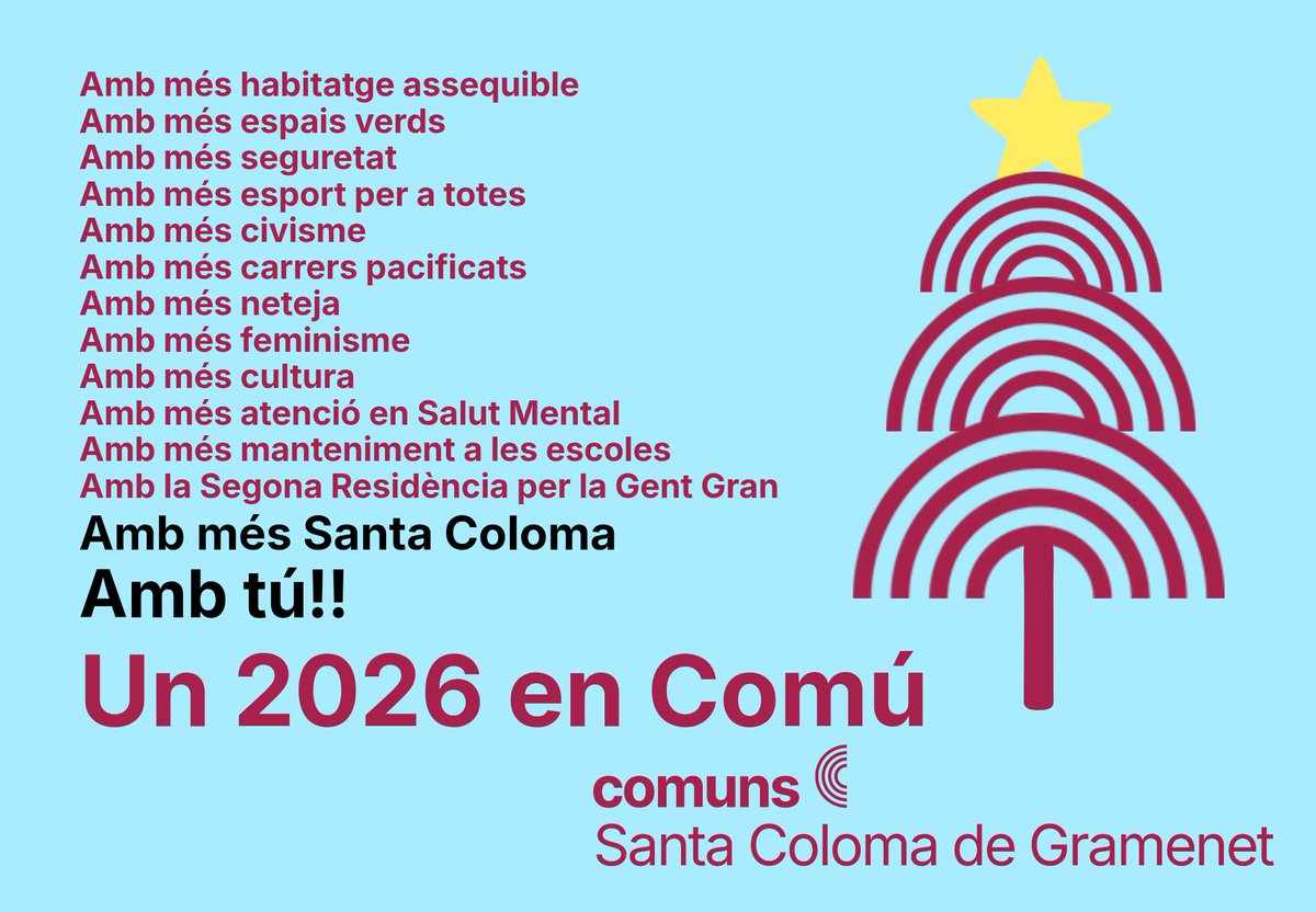 Santa Coloma En Comú tweet media