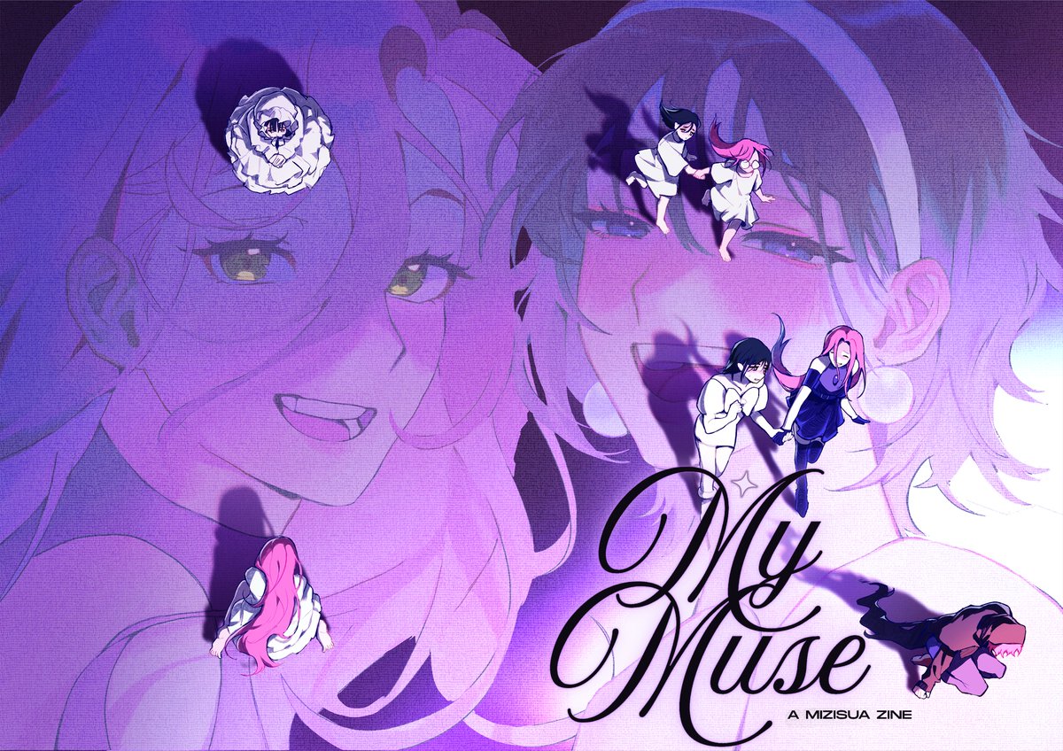 ☆ MY MUSE: COVER REVEAL ☆

💌 We are thrilled to showcase the full cover of MY MUSE! Perfectly representing the artistic journey of #MIZISUA ‘s entire relationship in the zine! 

Keep a look out, our official release is very very soon 🌺

#ALNST #zine #mizisua #에이스테