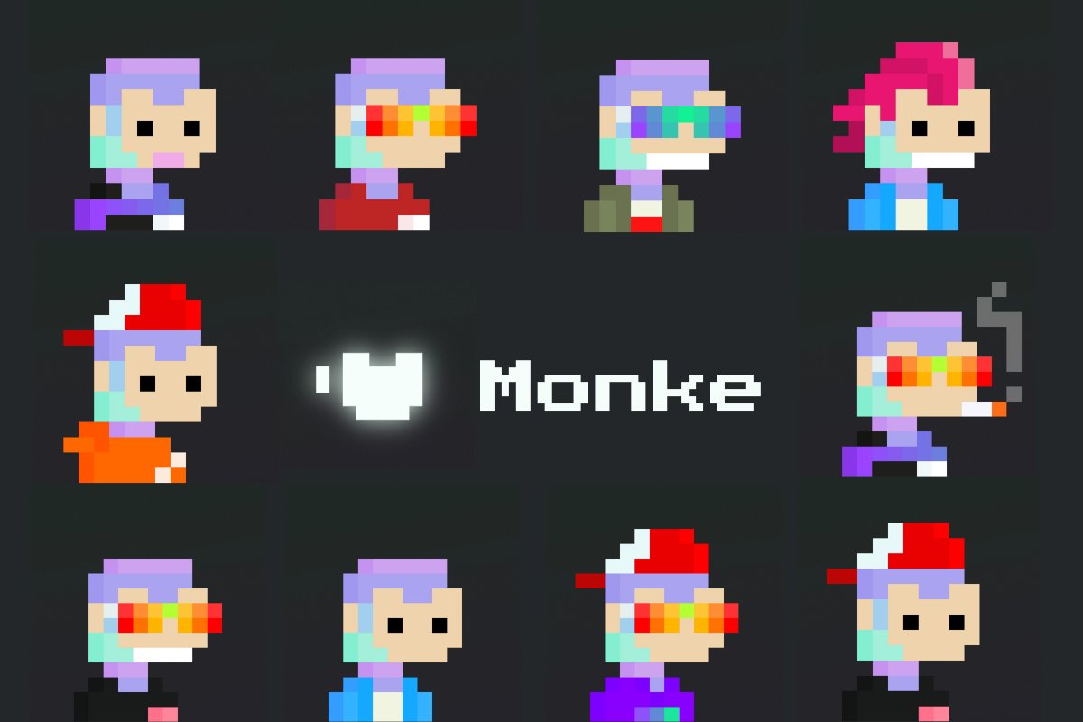 Happy New Year, from my monke family to yours!