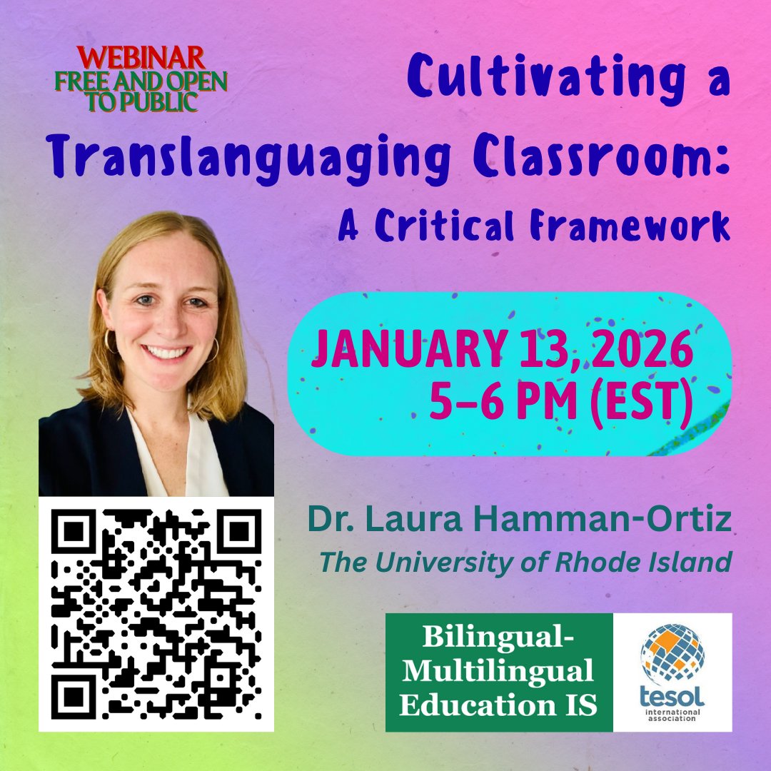 Bilingual-Multilingual Education Interest Section tweet media