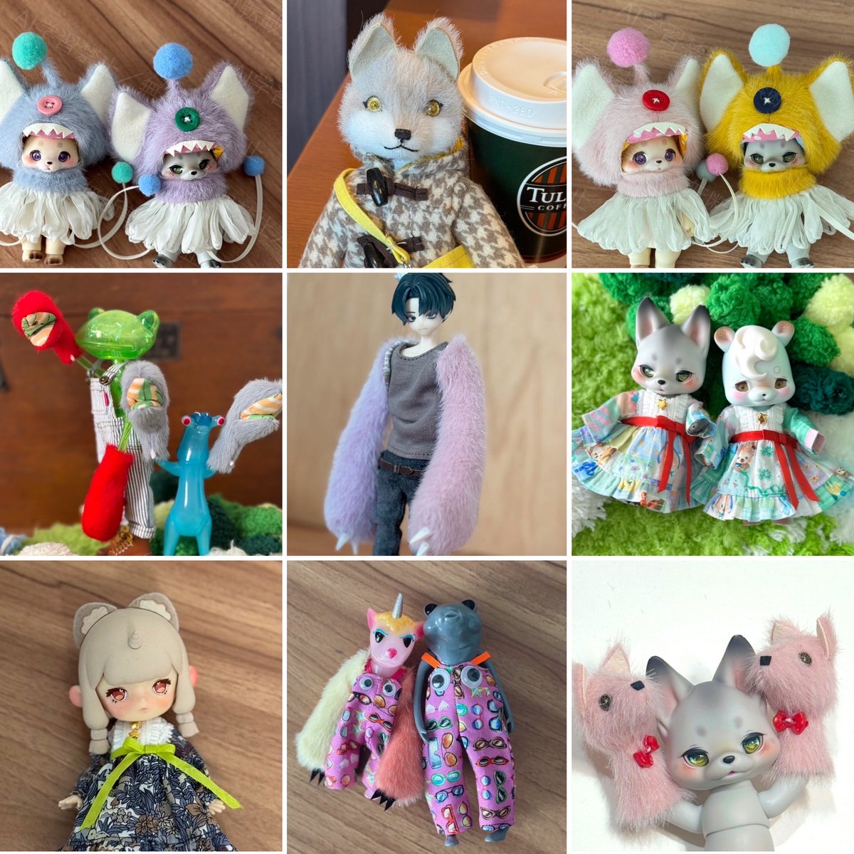 今年もモフモフしたものをたくさん作りました！
来年は波乱万丈の予感がしていますが
まだまだ作り足りないので頑張ります✨
2026年もよろしくお願いします