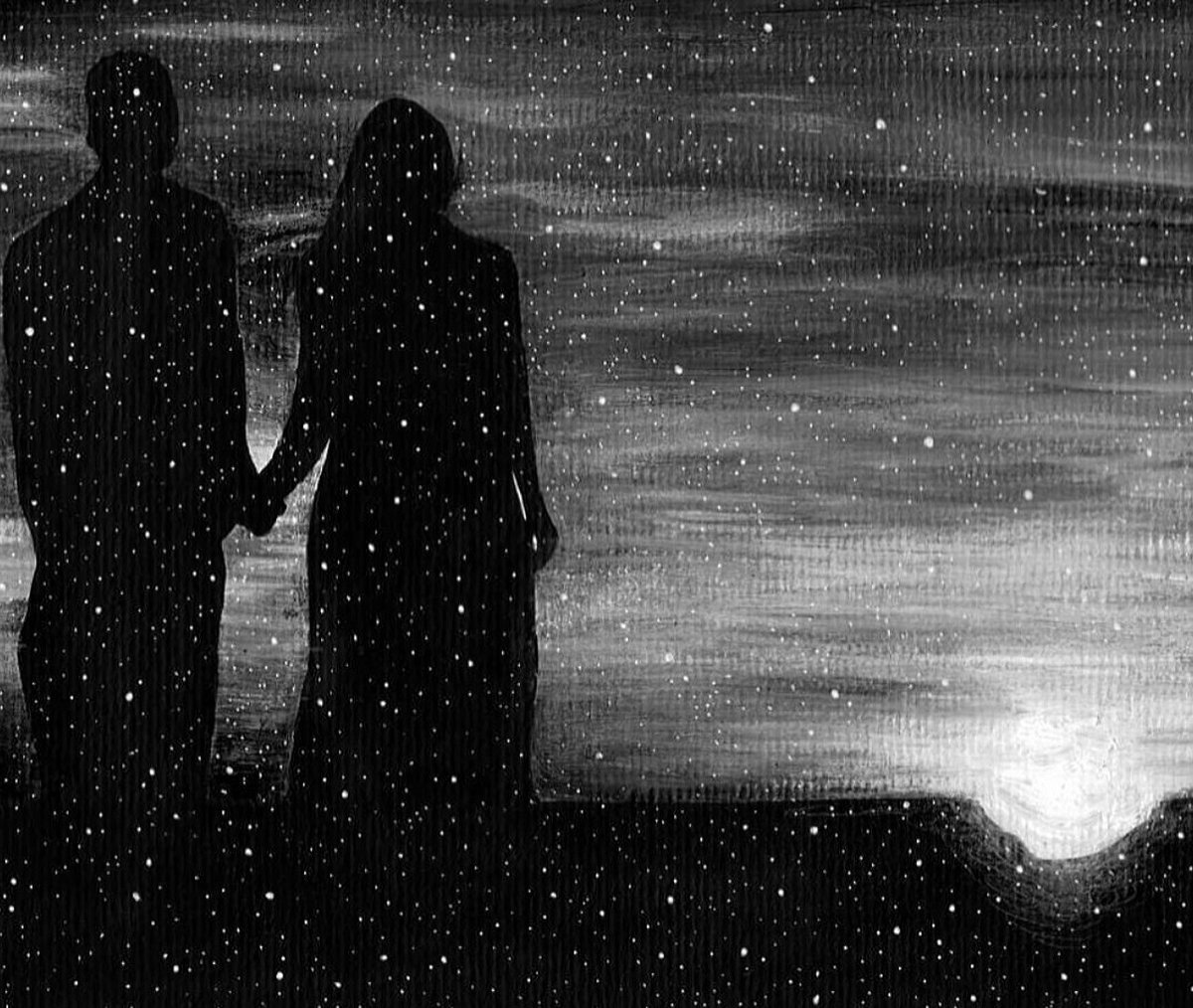 With our eyes wide shut
living in a lucid dream
never to wake up

#vss365 #Haiku
#Art by Ana Novaes