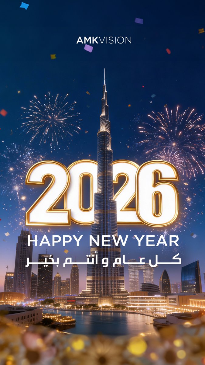 amkvision's tweet photo. كان عاما مليئا بالإنجازات وتحقيق الأهداف ل AMK Vision 🏆

2025 was a year filled with achievements and goal realization for AMK Vision 🏆🚀

#AMKVision #RealEstate #Dubai #Achievements #Success #NewYear #Goals #TopDevelopers https://t.co/Z9jwAxveO9