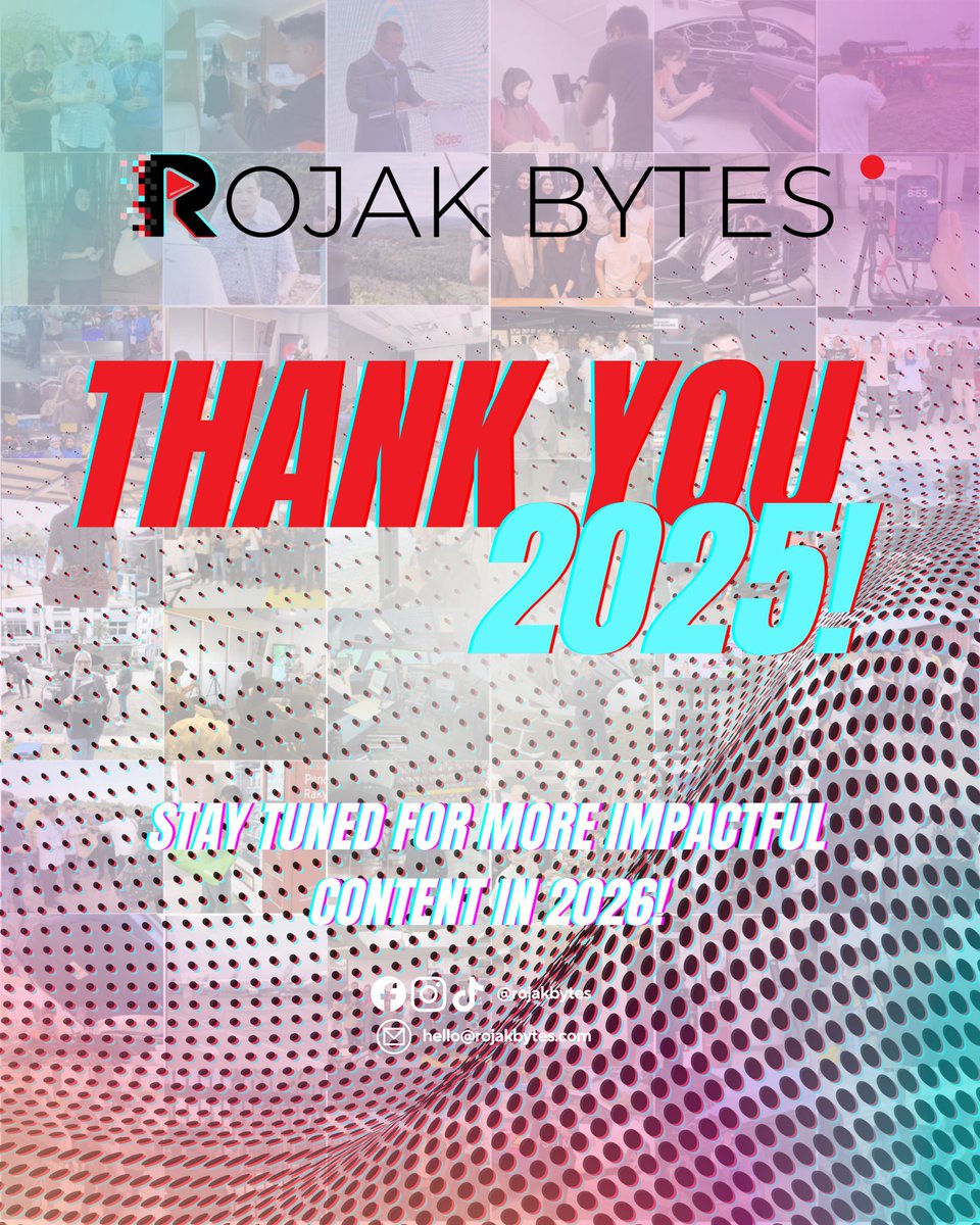RojakBytes's tweet photo. Rojak Bytes 2025 Recap (4/4)

Hope to create more wonderful content again in 2026! https://t.co/49qhimLfpv