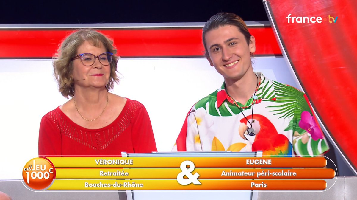 Je l'ai pas dit mais depuis le 20 décembre je suis dans le jeu des mille euros... Aujourd'hui je reviens pour de bon, c'est sur FRANCE 3 à 17H30 !!