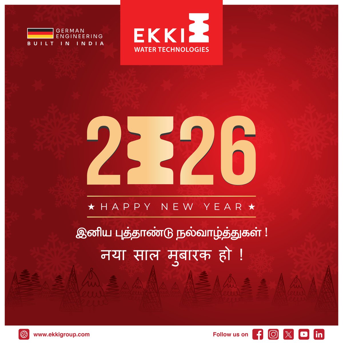 ✨ Happy New Year! ✨

As we step into a new year, we look forward to continued innovation, strong partnerships, and sustainable growth. Thank you to our customers, partners, and teams for being part of our journey. Here’s to achieving greater milestones together.

#HappyNewYear