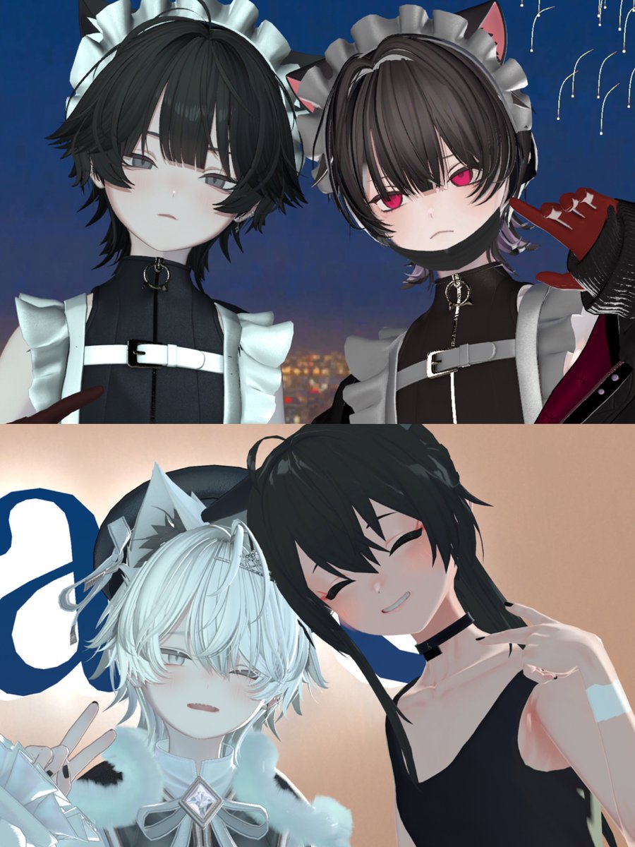 Post by Aluka on X: ツーショ！