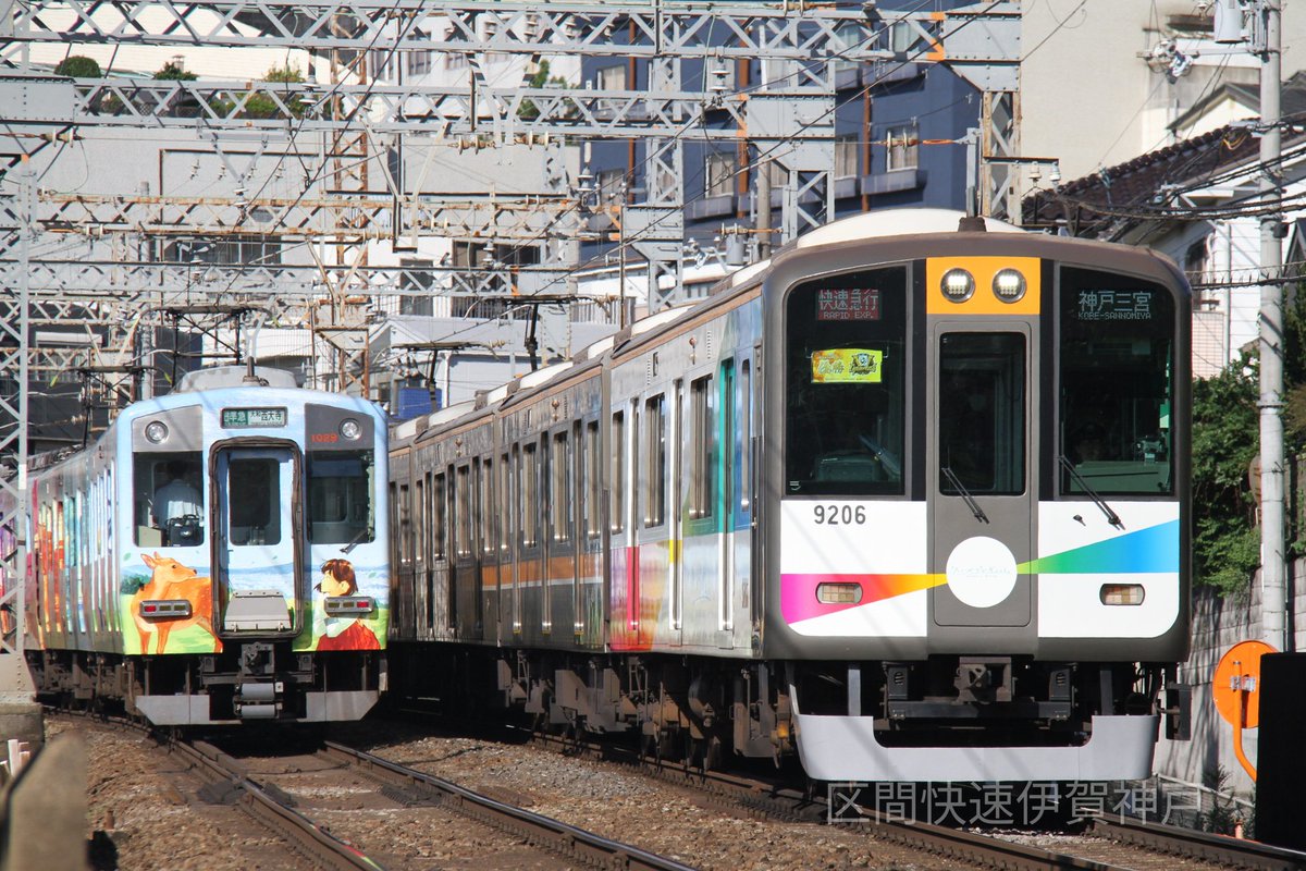 kintetsu8000's tweet photo. #2025年自分が選ぶ今年の4枚
近鉄、阪神編
今年は離合シーンが良く撮れた1年でした。

今年の投稿はこれで最後にしようと思います。
いつもご覧頂きありがとうございました。
来年もよろしくお願い致します。
良いお年をお迎え下さい🙇
#近鉄電車 #阪神電車 #シリーズ21 #阪神1000系 https://t.co/4hLwWEsGRS