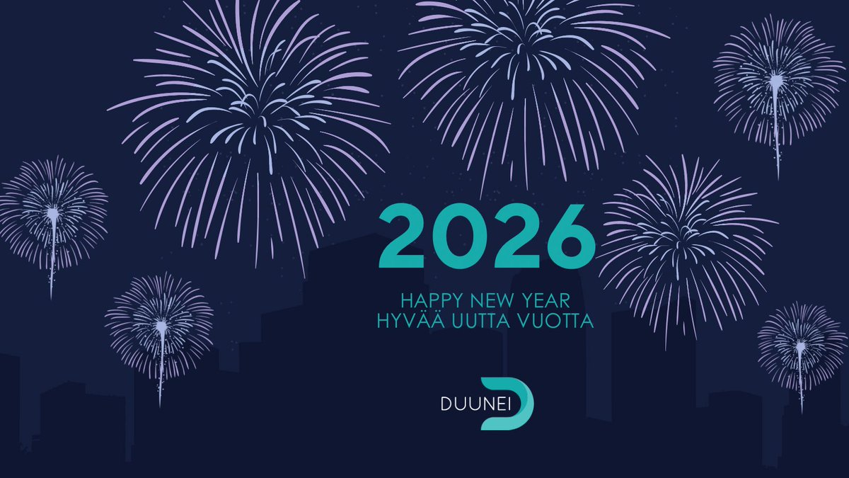⭐️Onnea ja menestystä uudelle vuodelle 2026!⭐️ #duunei