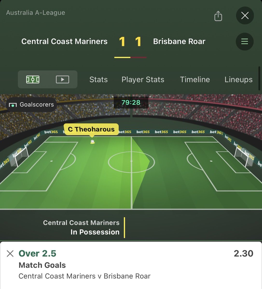 RealOddsMaster's tweet photo. Try Australia 🇦🇺  Over 2.5 Goals 💯 https://t.co/5ObdawejVz