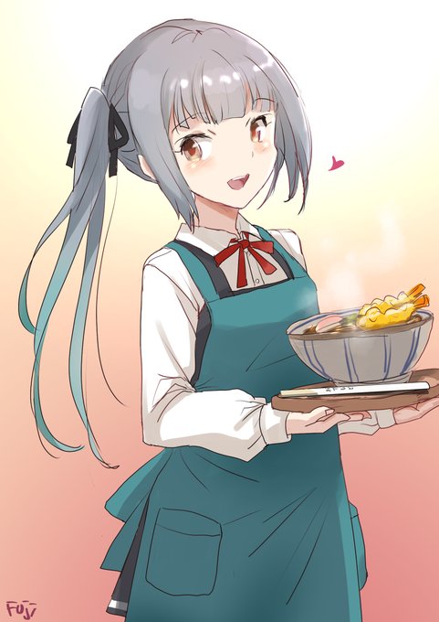 年越しそばな霞ちゃん
今年もX、pixiv、FANBOX、Skeb等、いろいろ応援ありがとうございました～。
皆様良いお年を! 