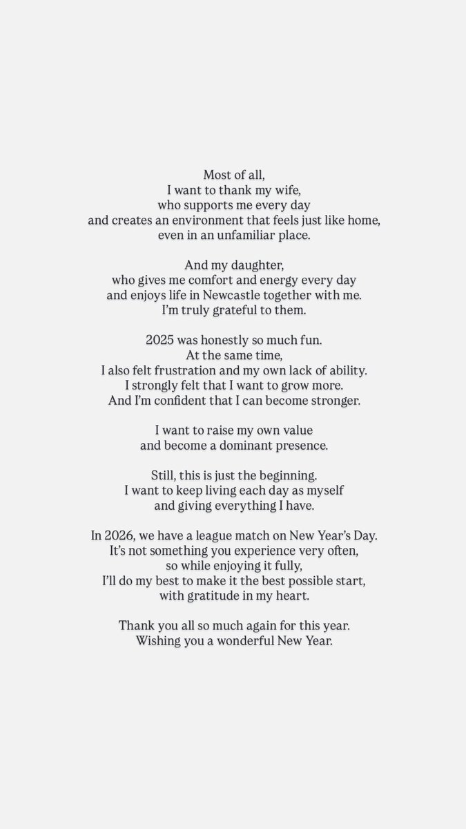 mizunumakota's tweet image. .
いつも応援してくださっている皆さん
支えてくださっている方々へ

今年も本当にありがとうございました！

2025年は
海外でプレーする！
という夢を叶えることができた年でした。

異なる文化、環境、言語の中で
プレーすることで
プロ18年目にして新しい発見の連続でした。…