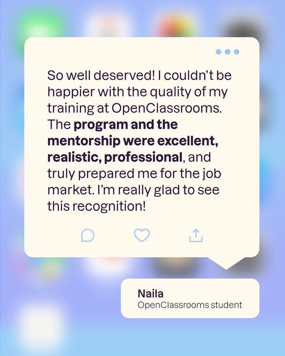 OpenClassrooms tweet media