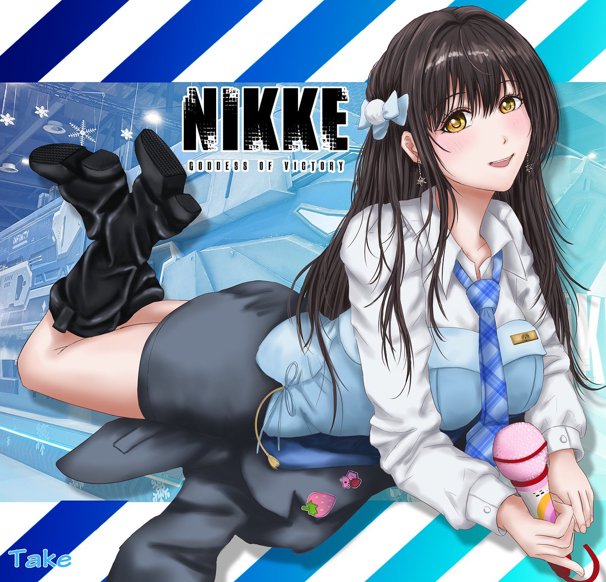 ディーゼル：ウィンタースイーツ

２０２５年も色々なNIKKE漫画とイラストを描くことが
できました。
沢山の閲覧、いいね、コメントどうもありがとうございました。
皆様良いお年を！

#NIKKE #NIKKEfanart