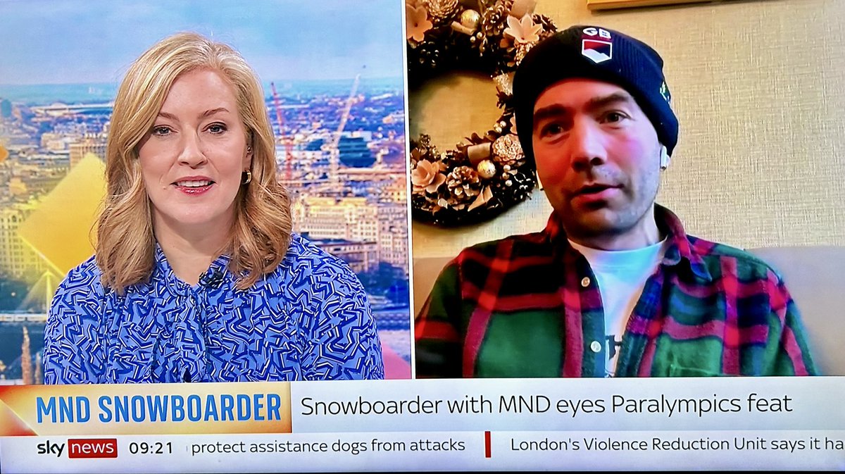 alexwardfund's tweet photo. Huge respect for @DavyZyw who’s aiming to be the first person with MND to compete in the Winter Olympics (snowboarding!) raising awareness and funds for MND research. Now THAT’s a New Year’s resolution! 😍❤️🎉 https://t.co/gl0vbUGxlq