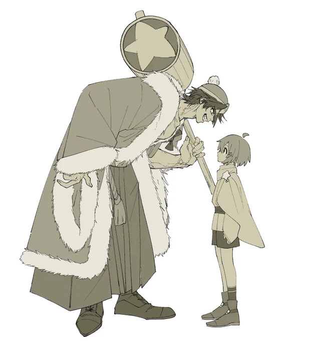 #2025年自分が選ぶ今年の4枚 思えば4月から描き始めてました 今年もありがとうございました