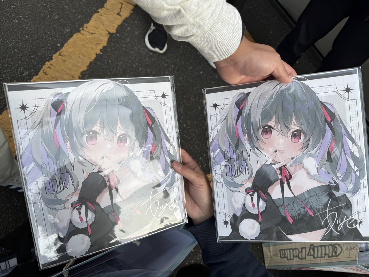 絵師100のすいみゃ先生サイン会当たった組が、すいみゃ先生の直筆