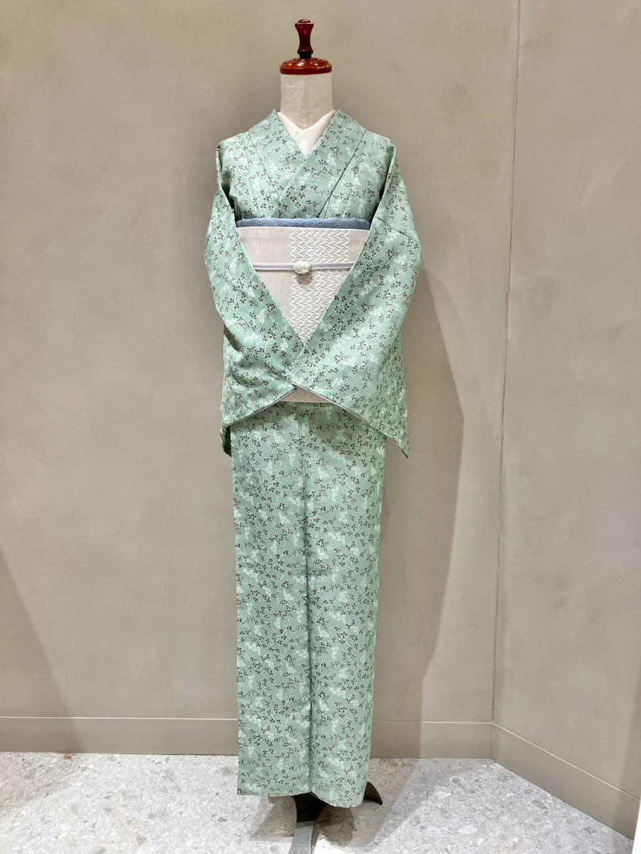 大塚呉服店オリジナル袋帯 菊　ミント 大塚呉服店 神戸 on X: 