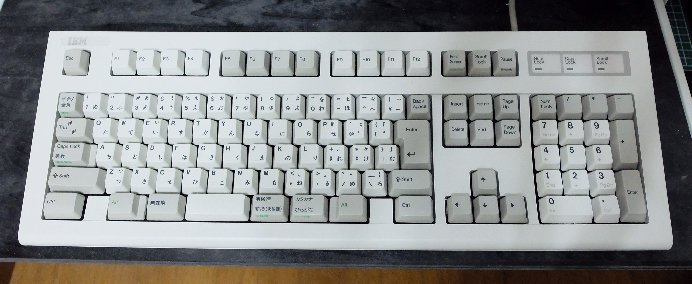 kkazuhiro13 中身はブラザー工業が製造した IBM 5576-A01。現在の多く
