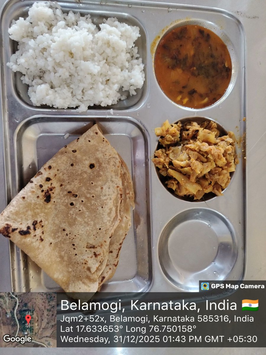 MBelamagi's tweet photo. Lunch  #SocialAudit_SWDMeals #SocialWelfare_Karnataka https://t.co/HhGaUVEQ7k