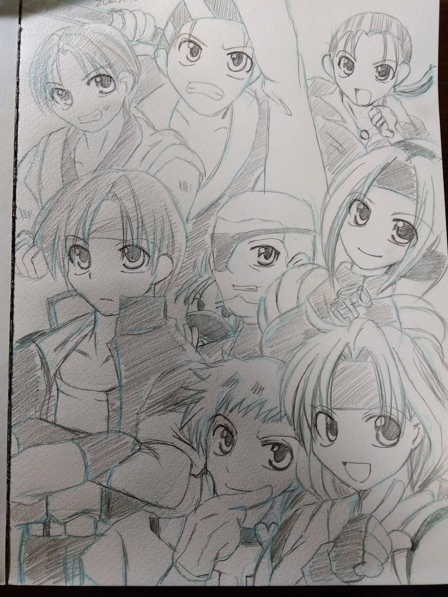 ayanois's tweet image. 再掲
12月誕生日のKOFキャラ。特に今日は社おめでとうございます😊