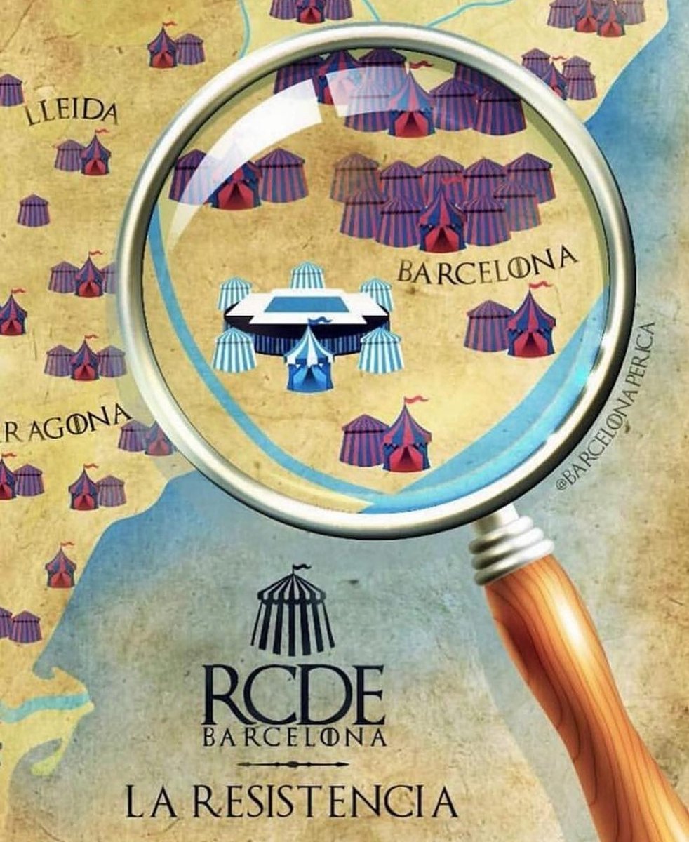 Som la Resistència, som #RCDE una meravellosa minoria.
A per els 3 punts!!!