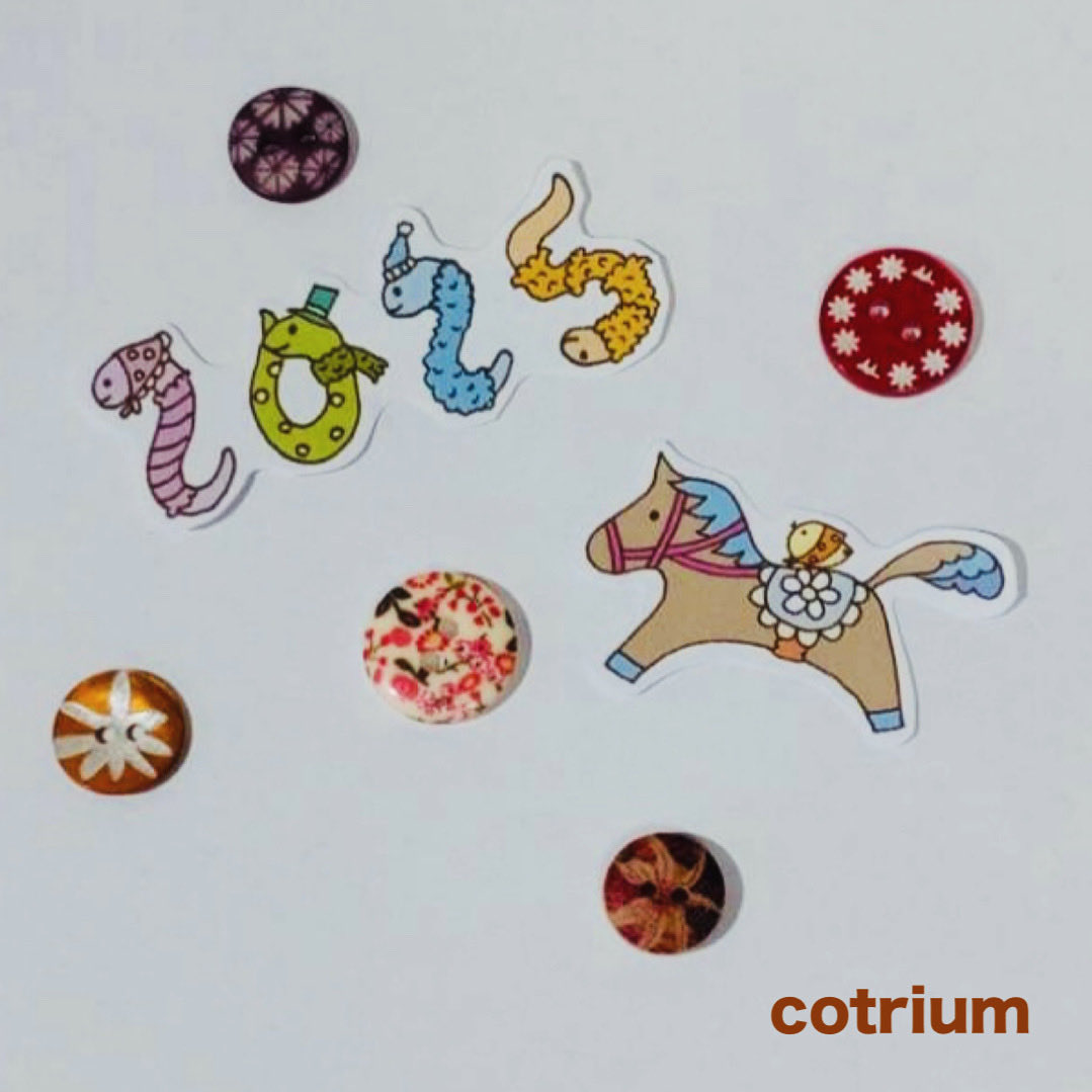 cotrium's tweet photo. みなさま、お世話になりました。
2026年もどうぞよろしくお願いいたします。
 #マトリョーシカ
 #イラスト 
 #ハンドメイド https://t.co/qR81WNI7Wd