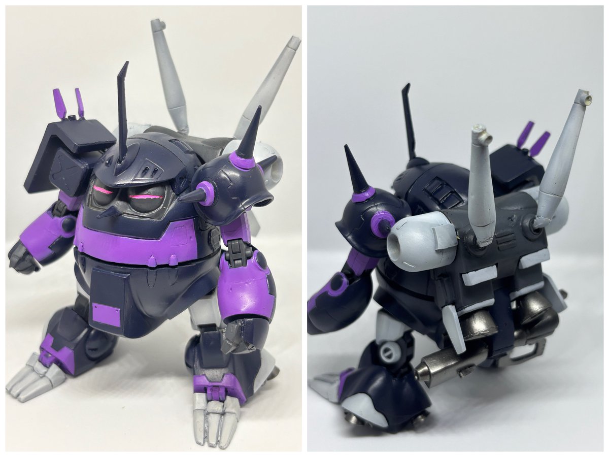 ❤️新品１１点★一年戦争 バトルシップセット エアショックバトル グフ黒い三連星 今年作ったプラモ晒そうぜ 19個目 戦闘フィギュアテグザー組み替えで