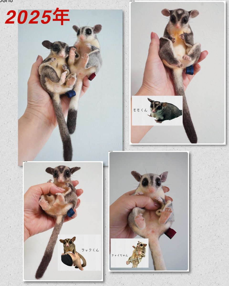 カトユリ mocostyle + plus (羊毛フェルト) tweet media