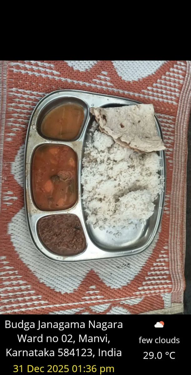 mdrsbc361's tweet photo. Lunch  #SocialAudit_SWDMeals #SocialWelfare_Karnataka https://t.co/s6VtUSF2gQ