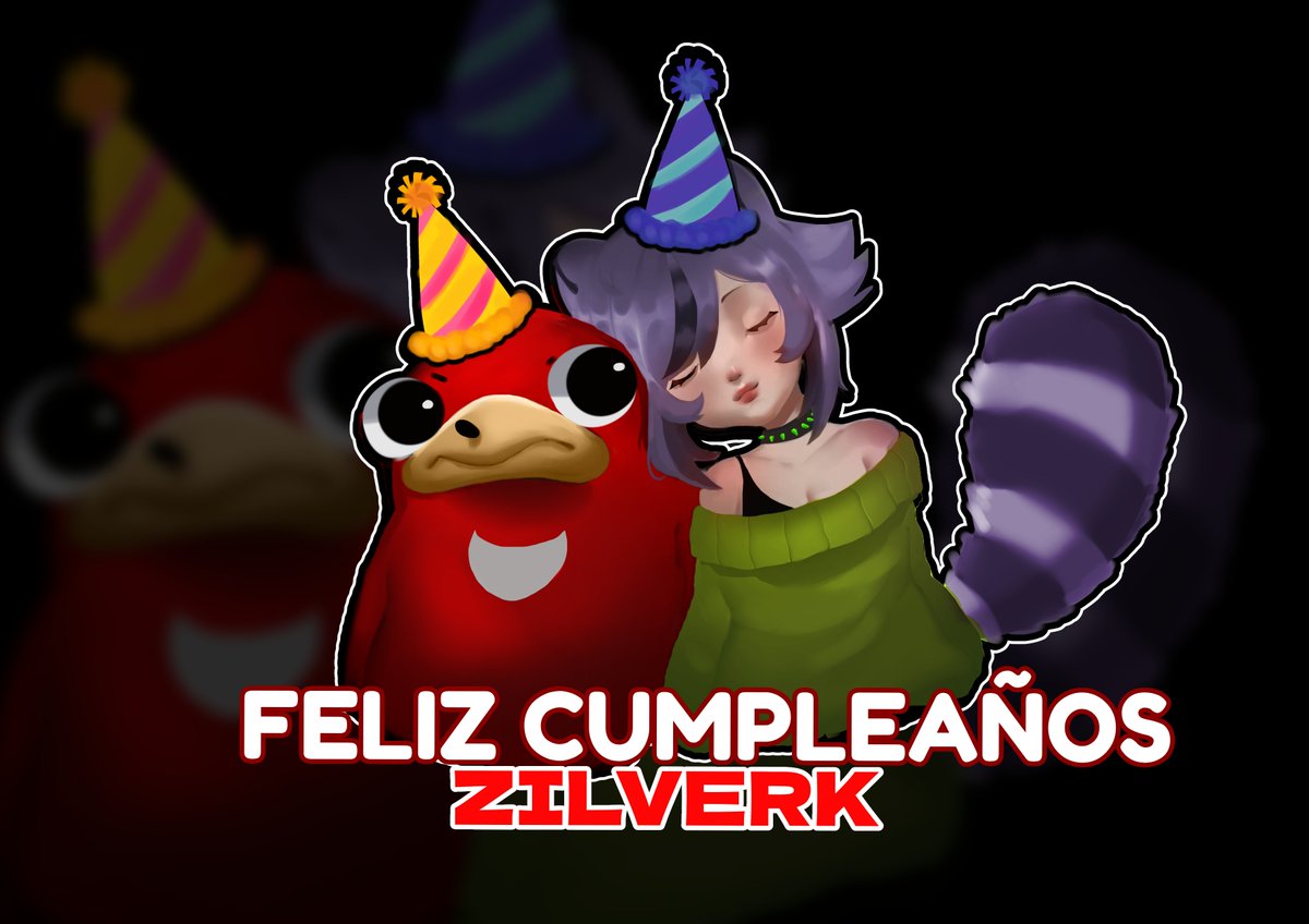 Feliz cumpleaños <a href="/Zilverk/">Zilverk | UmiUmiStudio</a> 
Te aprecio mucho!!! toda la convivencia que hemos tenido estos meses ha sido muy divertida, te quiero no solo como patrón sino como amigo!!
Que este 2026 te vaya muy bien!!
Te deseo que cumplas muchos años más ♥️ 
y ya no te enojes conmigo o lloro