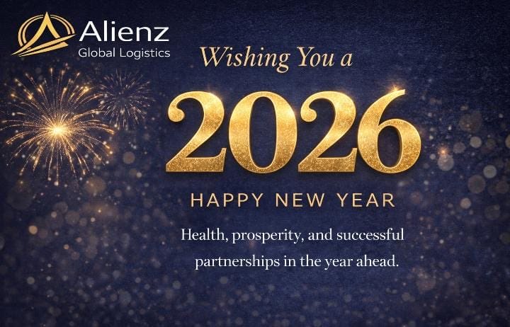 alienzgroup's tweet photo. As we step into the New Year, Alienz Global remains focused on what matters most in logistics, reliability, compliance, and controlled execution.

We look forward to supporting clients who value structured, transparent supply chain solutions across the UAE and GCC. https://t.co/qoGKaugVYw