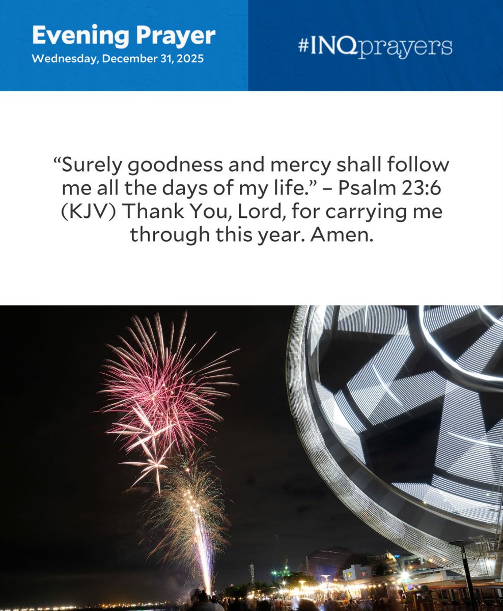 inquirerdotnet's tweet photo. Today's Evening Prayer. #INQPrayers https://t.co/2owfY9wiCn