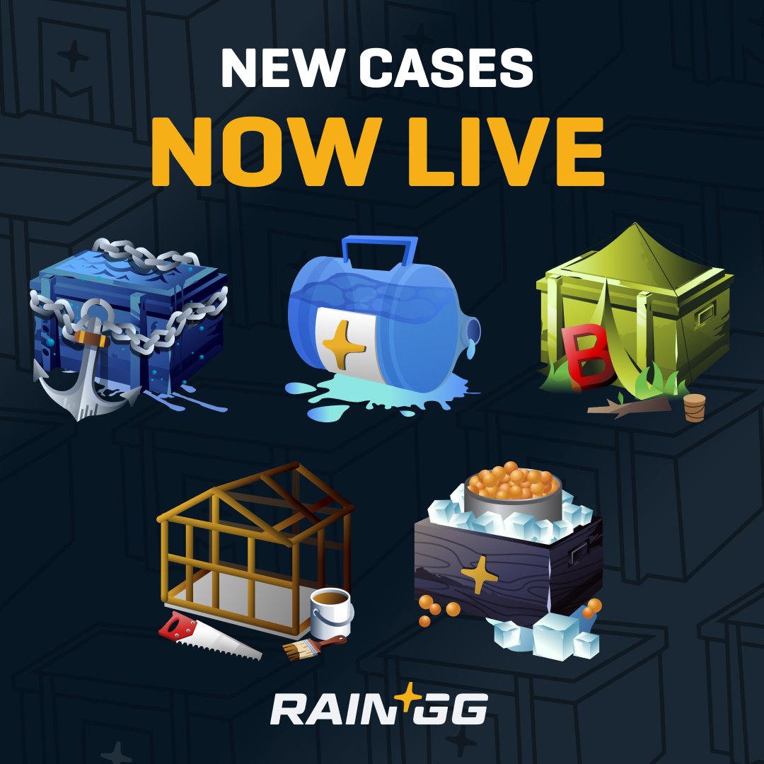 Did you see the new cases just dropped? 👀

Check them out now! 😇

Repost for a chance to win 100🪙!