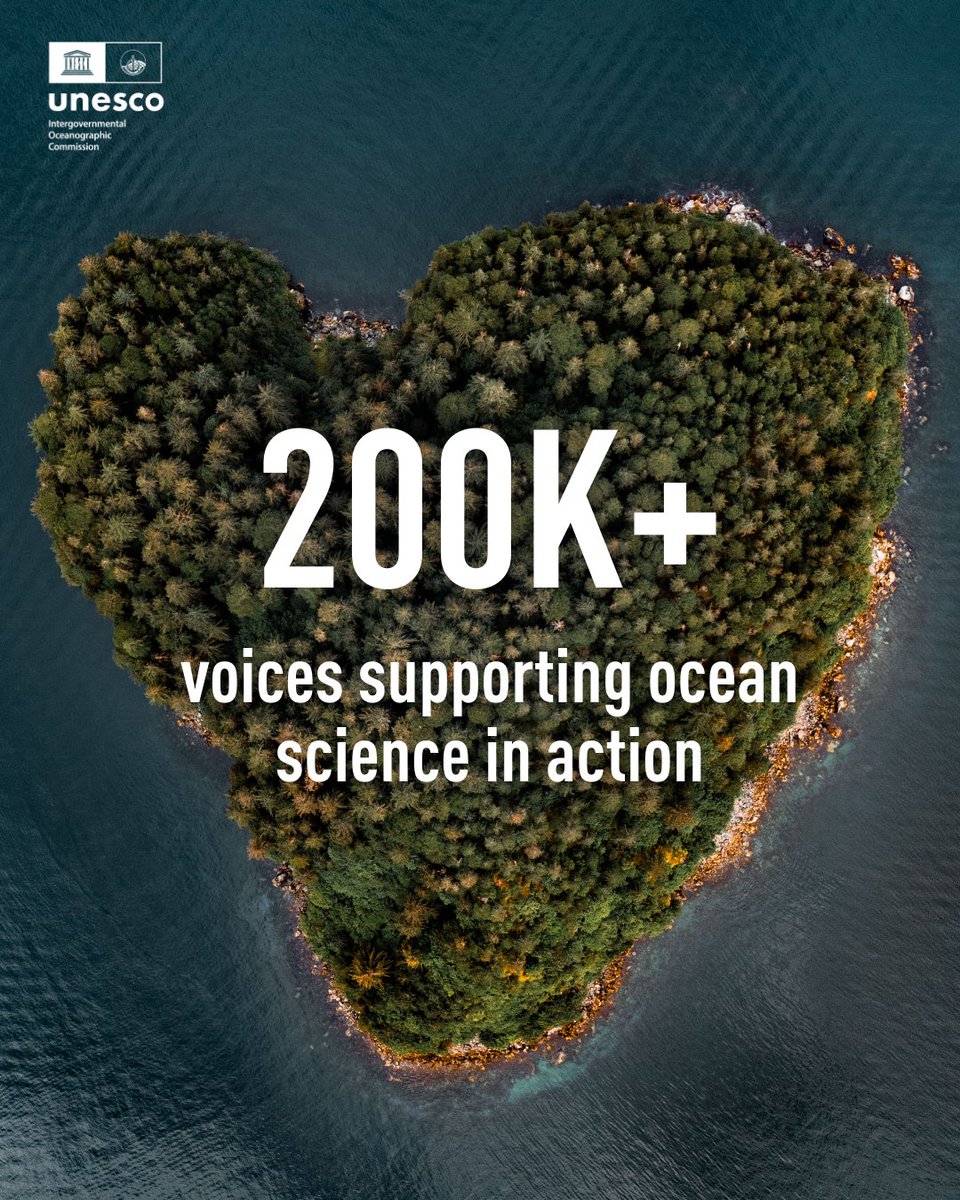 IocUnesco's tweet image. 💙 Thank you to our ocean community!

The challenges ahead remain immense, but so do the opportunities.

Here’s to continuing this journey in 2026 — united by science, driven by purpose.

#OceanScience #OceanAction