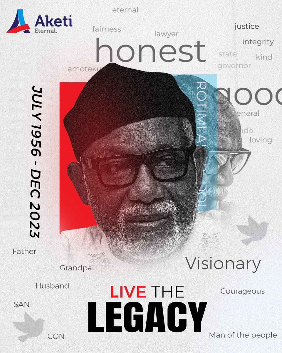 Arakunrin Rotimi Akeredolu tweet media