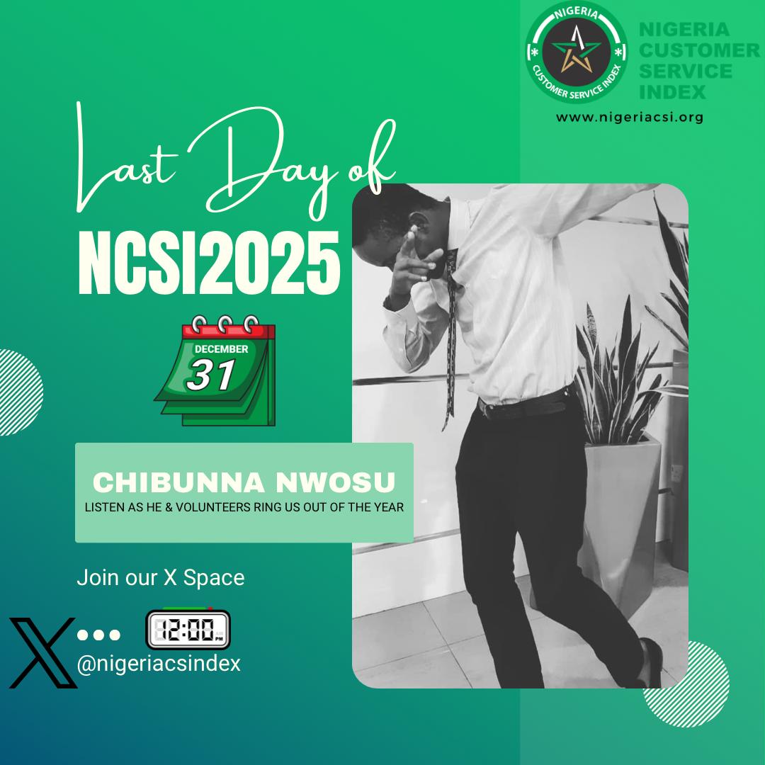 nigeriacsindex's tweet photo. We are running out of time.
It is less than an hour to go.
By noon, we go live with @Mazi_Chubi https://t.co/5wm0GISQmX
