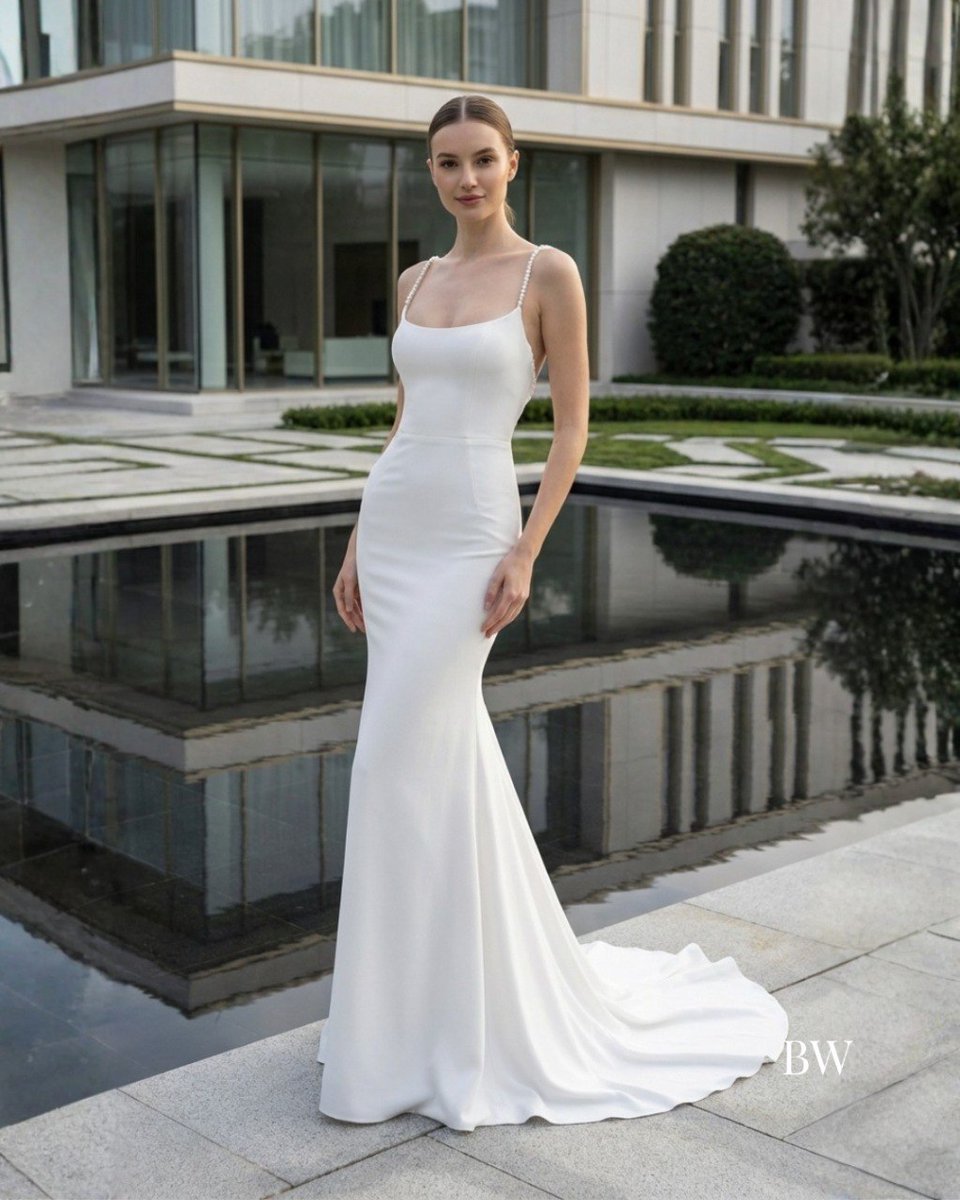 BespokeWearAI's tweet photo. Experience the sculpted allure of our newest mermaid silhouettes: Elowen Onyx, Élise Azure, and Élodie Verdant. 

Discover a harmonious blend of light and motion through a virtual try on at https://t.co/e6hNgcBdp1 🤍

#BespokeWearAI #MermaidWeddingDress #MermaidWeddingGown https://t.co/6DtAsQcvu1