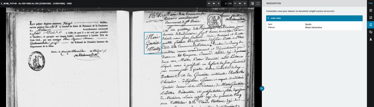 🥳Une année d’indexation collaborative !
💻Il y a un an, les Archives départementales lançaient leur module d’indexation collaborative dans les registres d’état civil !
🧐Depuis, plus de 11 300 indexations ont été réalisées par des volontaires que nous remercions chaleureusement.