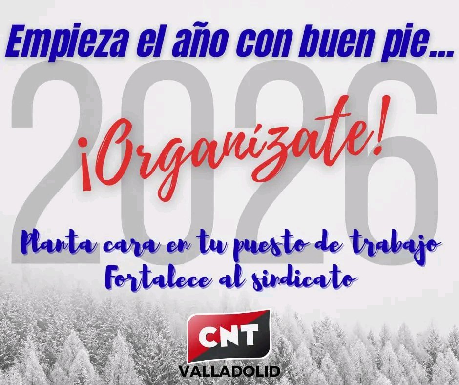 Organizate, asesorate y planta cara en tu puesto de trabajo. #CuentaConCNT #JuntasSomosMasFuertes #2026EnLucha