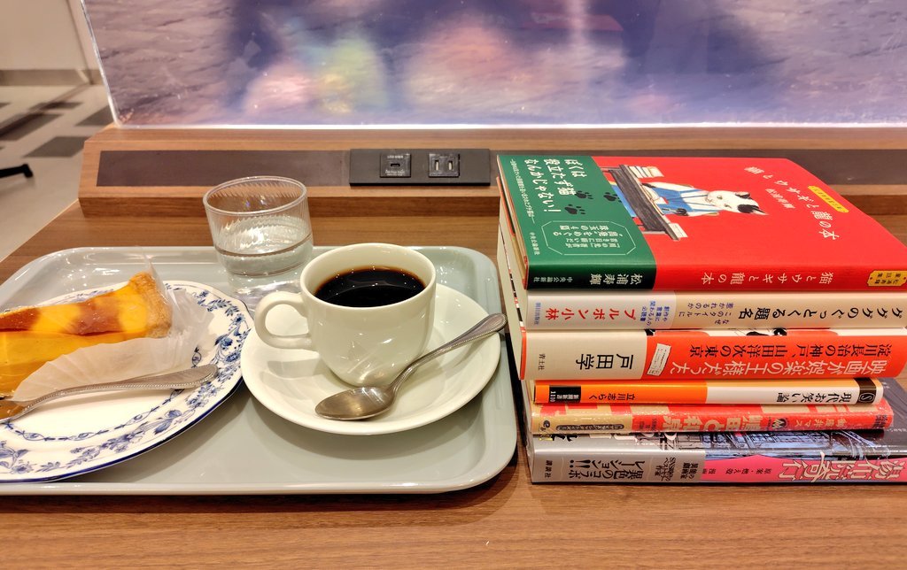 丸善で本の買いおさめ。松浦寿輝童話集『猫とウサギと龍の本』、ブルボン小林『グググのぐっとくる題名』、戸田学『映画が娯楽の王様だった』など。