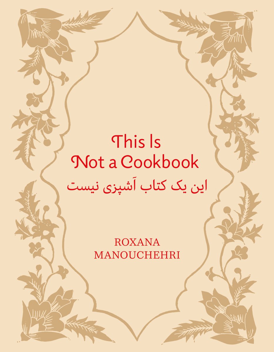 artscouncil_ie's tweet image. In our #ReadWithAC📚 pick this week, artist @Roxymanouchehri blends memoir with food writing in her latest book ‘This is Not a Cookbook’.

Published by #ArtsCouncilSupported @SkeinPress

Read more: skeinpress.com/product/this-i…