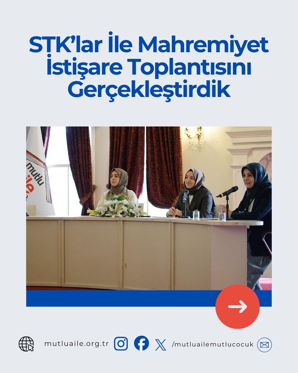_mutluaile's tweet photo. Toplantımıza teşrif eden tüm sivil toplum kuruluşlarına ve değerli temsilcilerine katkıları için teşekkür ediyor, bu istişarenin hayırlara vesile olmasını diliyoruz. 🌿 @insanmedeniyet https://t.co/16mjJmDHfu